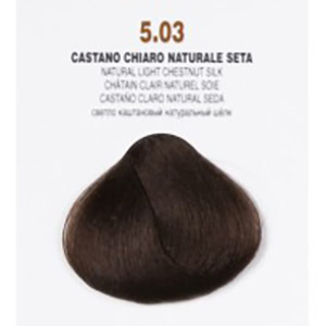 Краска для волос Колорианн Классик / 5.03 Натуральный шелковый русый, 100 мл (Brelil Professional)