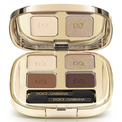 DOLCE & GABBANA MAKE UP Четырёхцветные тени для век Smooth Eye Colour Quad № 153 DREAMY