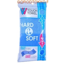 Ohe Corporation  NYLON BODY TOWEL SOFT&HARD / Мочалка для тела двойной жесткости (жесткая/мягкая)