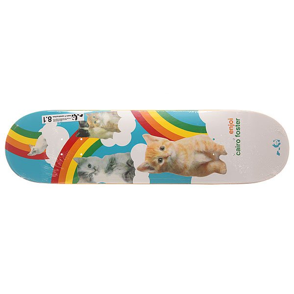 Дека для скейтборда для скейтборда Enjoi Foster R7 Kitten Dreams 31.7 x 8.125 (20.6 см)