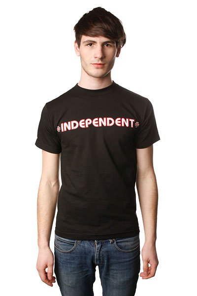 Футболка Independent Bar/Cross Black