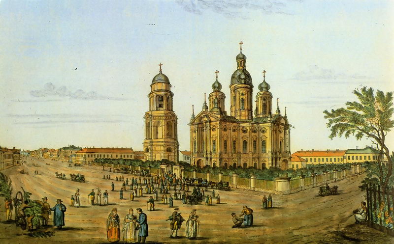Санкт-Петербург - старинная живопись и графика, картина 