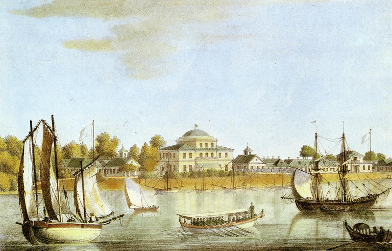Санкт-Петербург - старинная живопись и графика, картина 