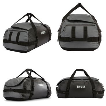 Туристическая сумка-баул Thule Chasm Dark Shadow L-90L, темно-серый 202700