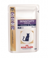 Royal Canin Sensitivity Control S/O диетические консервы (курица, пауч) для кошек при пищевой аллергии, непереносимости 1 шт. 100 гр. арт. 99.2.074