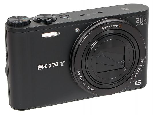 Фотоаппарат Sony DSC-WX350 18.2Mp 20x Zoom черный