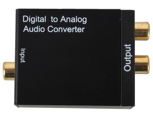 Декодер ORIENT DAC0202/N преобразование цифрового аудио сигнала в аналоговый стерео 1xToslink - 2xRCA