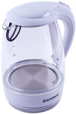Чайник ENDEVER KR-324G 2200 Вт белый 1.7 л пластик/стекло