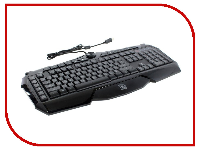 Клавиатура Tt eSports Challenger Prime Black KB-CHM-MBBLRU-01 USB