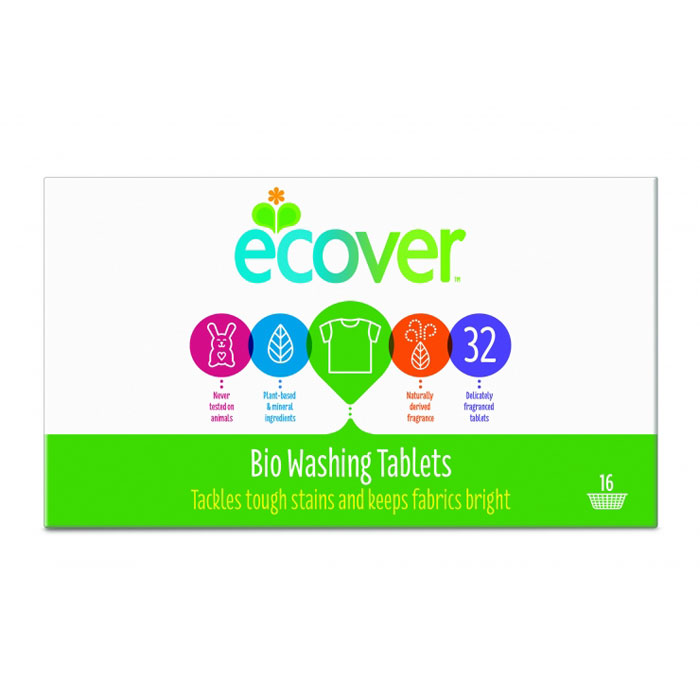 Таблетки для стирки Ecover экологичные, 32 шт (950 г)