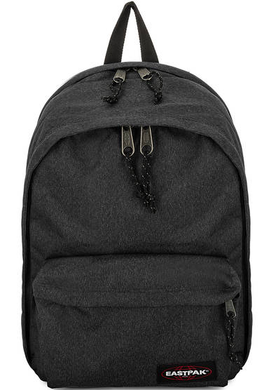 Черный рюкзак с двумя отделами