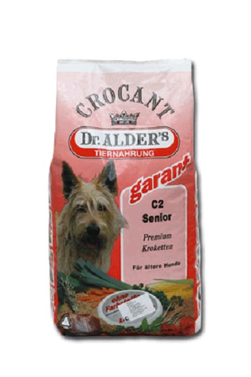 Корм сухой Dr.Alder's Crocant С-2 для взрослых собак Senior, говядина/рис, 6кг
