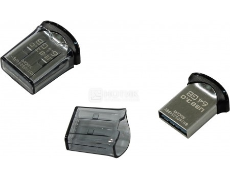 Флешка SanDisk 64Gb Ultra Fit, USB 3.0, SDCZ43-064G-GAM46, Черный